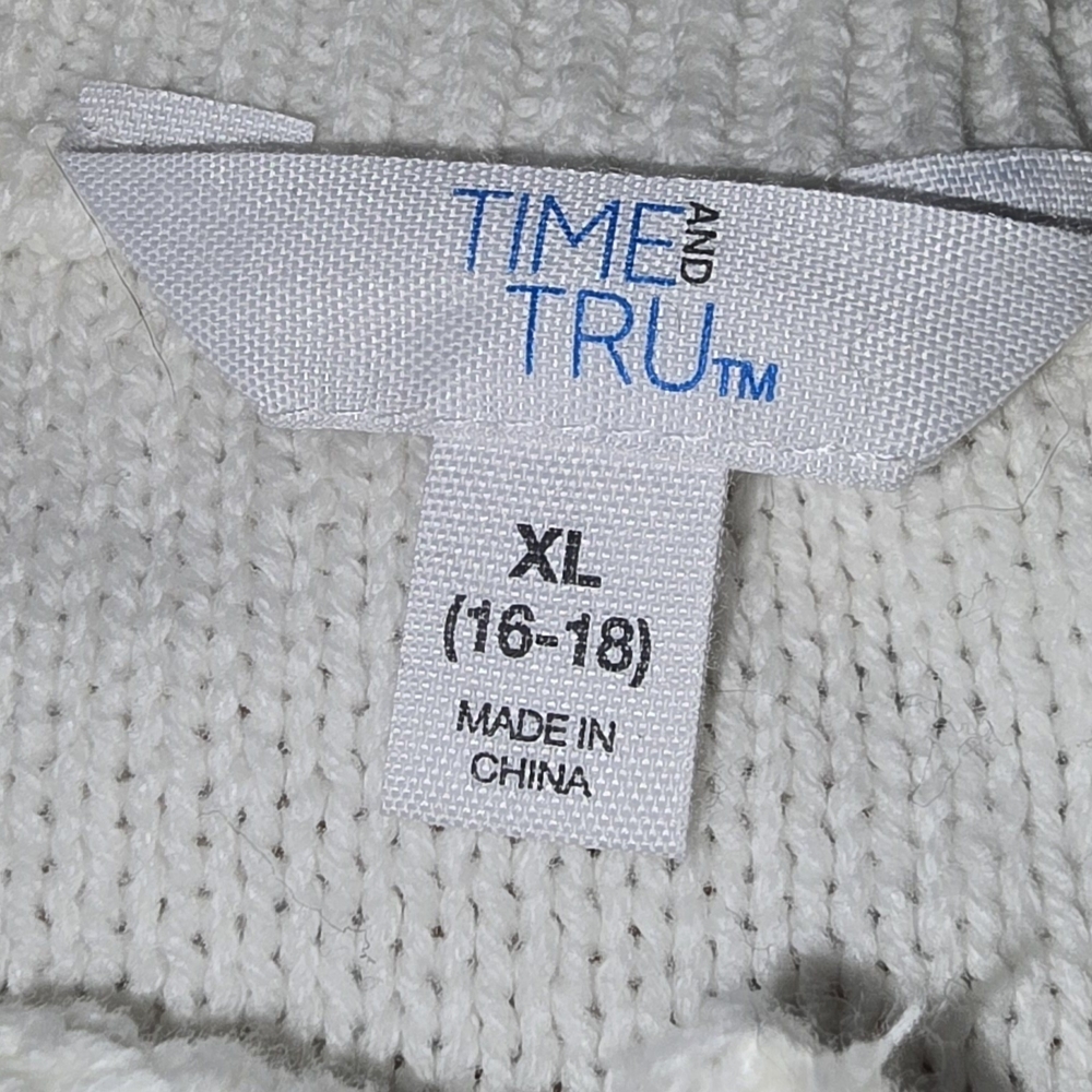 Women's Striped Cardigan Sweater - Picture 2 of 3